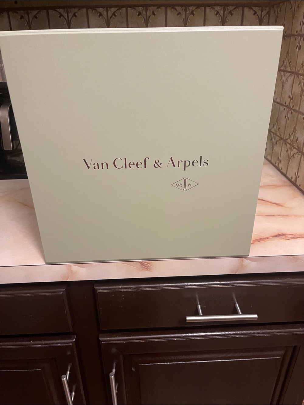 Van Cleef & Arpels Pale Mint Green Branded Gift Box